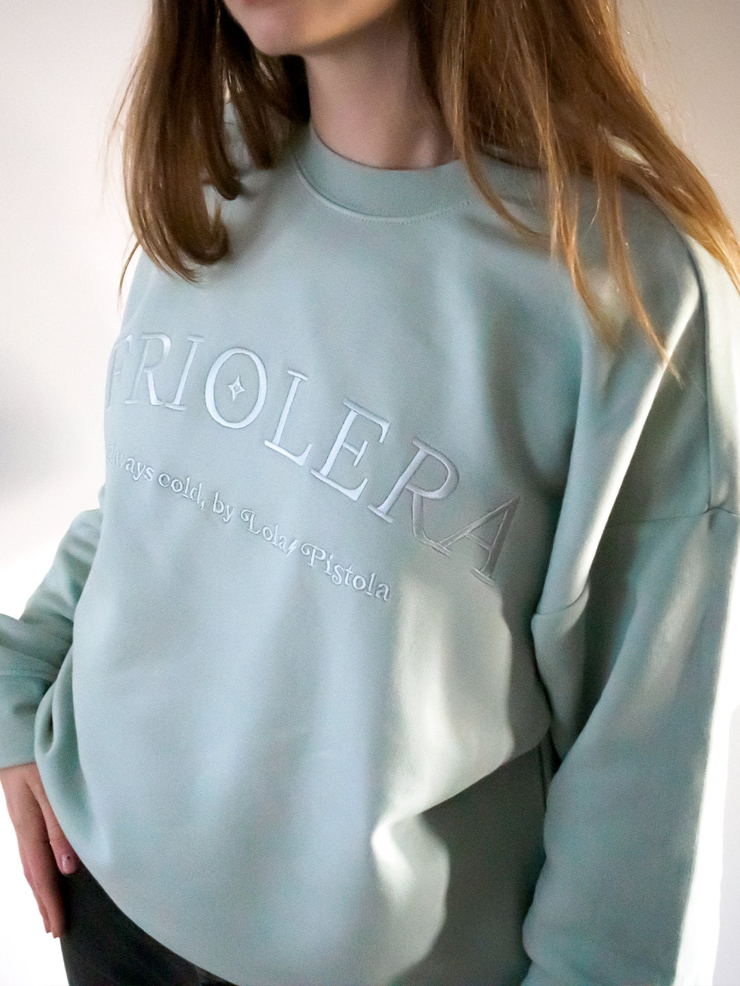 Sudadera Friolera oversize